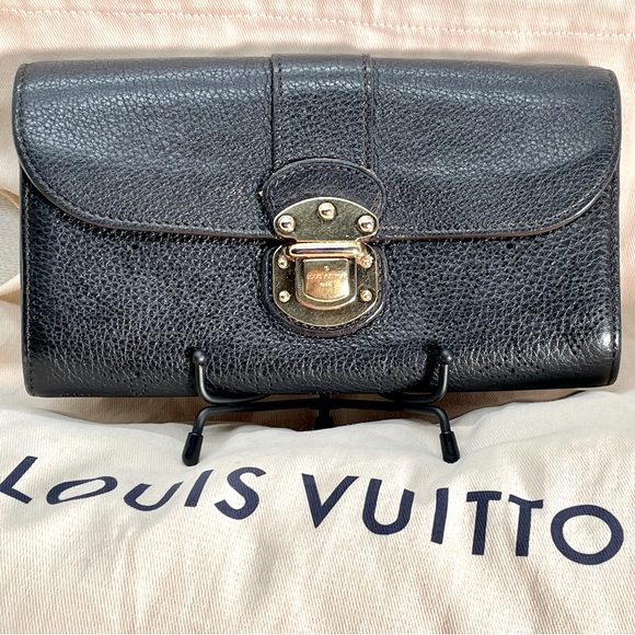 LOUIS VUITTON Mahina Iris Monogram Portefeuille Long Wallet with auth dustbag - Picture 2 of 16
